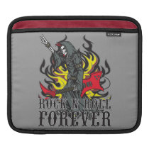 Rock and Roll Forever Grim Reaper iPad Sleeve ipad sleeves