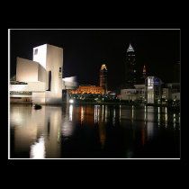 Rock and Roll Hall of Fame Cleveland Ohio postcards