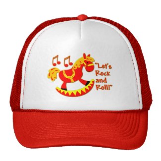Rock and Roll Horse Mesh Hat