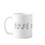 Rock And Roll In Sign Language mugs
