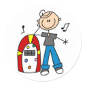 Rock And Roll Juke Box Sticker by stick_figures Rock And Roll Juke Box Sticker