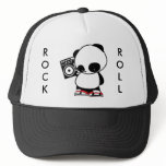 Rock and Roll Panda Mesh Hats