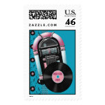 Rock and Roll Party Custom Postage