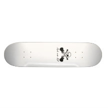 Rock and Roll Pirate Custom Skateboard