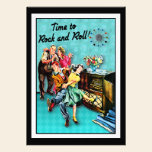 Rock and Roll Retro Jukebox Party invitations