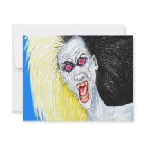 Rock and Roll Vampire invitations by Hoffard Rock and Roll Vampire invitations