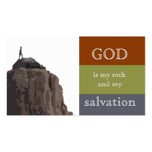 Rock and Salvation Business Card Templates