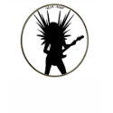 Rock Angel Silhouette logo shirt by Rockangel1 Rock Angel Silhouette logo shirt