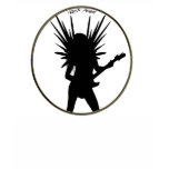 Rock Angel Silhouette logo shirt
