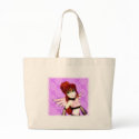 Rock Angel Tote Bag by mariannegilliand Rock Angel Tote Bag