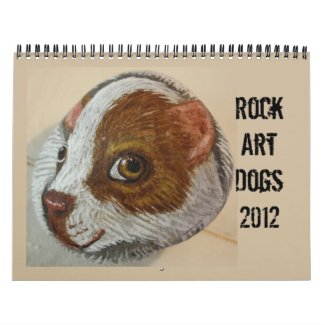 Rock Art Dogs 2012 calendar