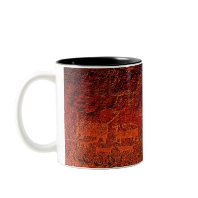 Rock Art Large Coffee Mug from Zazzle.