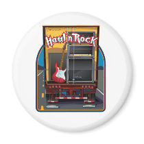 Rock Band Guitar Truck magnets