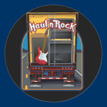 Rock Band Guitar Truck stickers