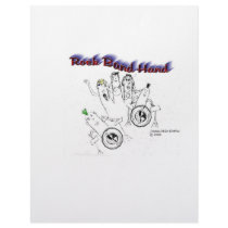Rock Band Hand letterhead