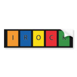 Rock Bumper Sticker