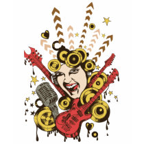 Rock Chick Design Tee
