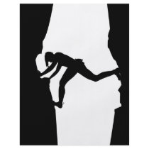 Rock Climber Bouldering Flyer