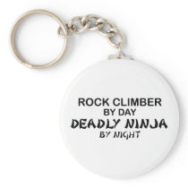 Rock Climber Deadly Ninja by Night Key Chains