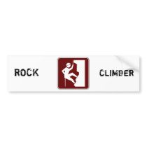 Rock Climbing Bumper Stickers
