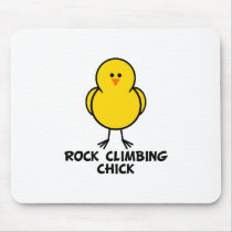 Rock Climbing Chick mousepads by chicktshirts8 Rock Climbing Chick mousepads