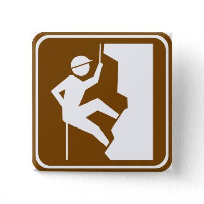 Rock Climbing Symbol