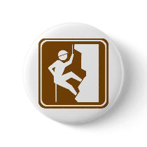 Rock Climbing Highway Sign buttons by wesleyowns Rock Climbing Highway Sign buttons