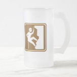 Rock Climbing Highway Sign Mug