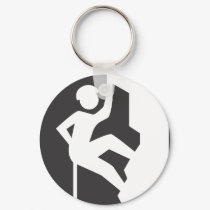 Rock Climbing Keychain by SarahDias Rock Climbing Keychain