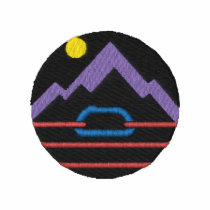 Rock Climbing Logo embroidered shirts by ZazzleEmbroidery Rock Climbing Logo embroidered shirts
