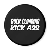Rock Climbing magnets by republicofsport Rock Climbing magnets