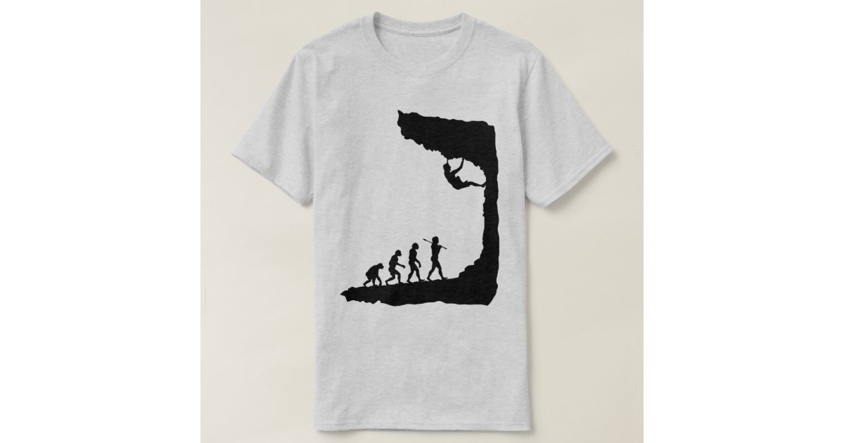 Rock Climbing TShirt Zazzle