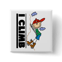 Rock Climbing Tshirts and Gifts buttons by stick_figures Rock Climbing Tshirts and Gifts buttons