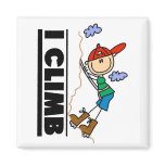 Rock Climbing Tshirts and Gifts Refrigerator Magnets