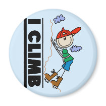 Rock Climbing Tshirts and Gifts Fridge Magnet
