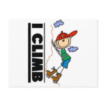 Rock Climbing Tshirts and Gifts Post Cards