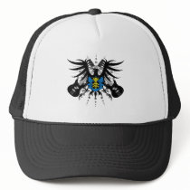 Rock Coat of Arms hats by Back_Stage Rock Coat of Arms hats