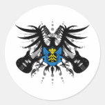 Rock Coat of Arms Stickers