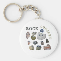 Rock Concert Keychain