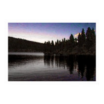 Rock Creek Lake at Dusk posters by Heidi1975 Rock Creek Lake at Dusk posters