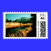 Rock Creek, Mammoth area nature stamp stamps