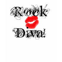 "Rock Diva, Divas Rock I T-Shirt" - Customizable