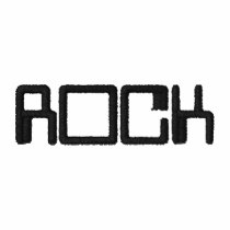 ROCK embroidered shirts