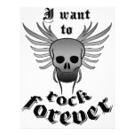 Rock Forever Customized Letterhead