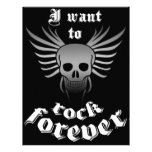 Rock Forever Letterhead Template