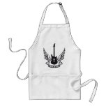 rock guitar aprons