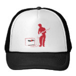 Rock Guitarist - emo rocker band amp grunge Trucker Hats