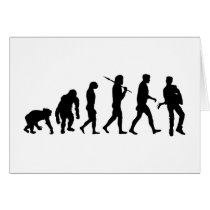 Rock Guitarist Rockstar Rock Band Music Greeting Cards