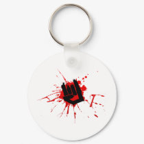 Rock Hand - Emo Rock Music Band Alternative Metal keychains
