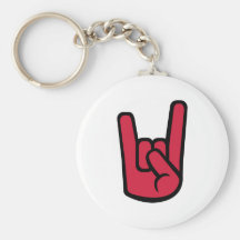 Rock Hand Key Chain